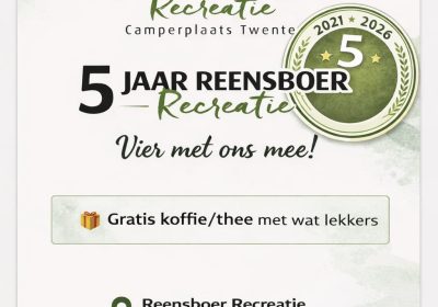 5 jaar Reensboer recreatie