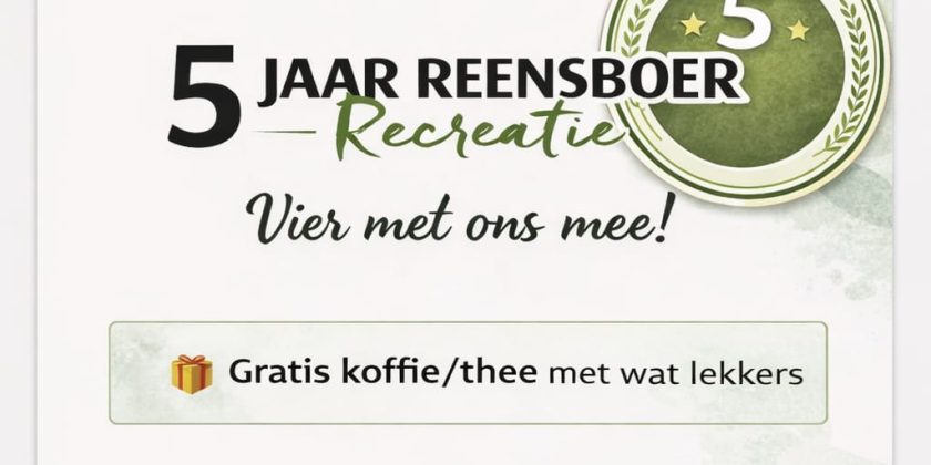 5 jaar Reensboer recreatie